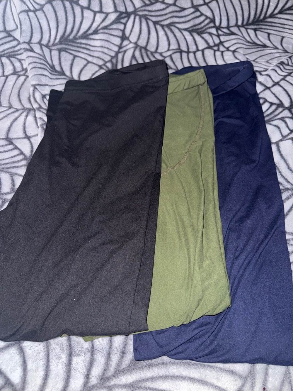 Bundle of 3 Buttery Soft Maternity Leggings - XL